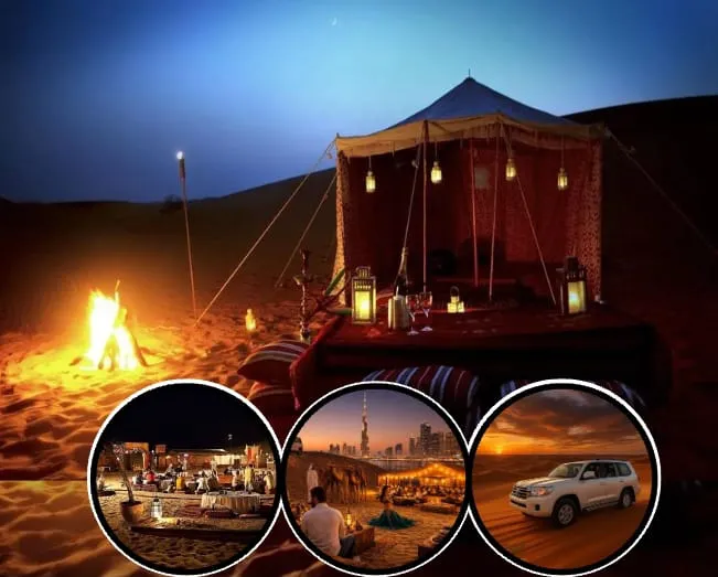 Overnight Desert Adventure Dubai AED 260 per person